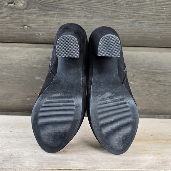 Candies NEW!! Actress, Retro, 70's, Chunky, Platform, Block Heel. Bootie 8M - Picture 14 of 16